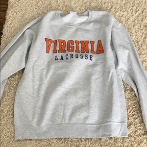 virginia lacrosse sweatshirt